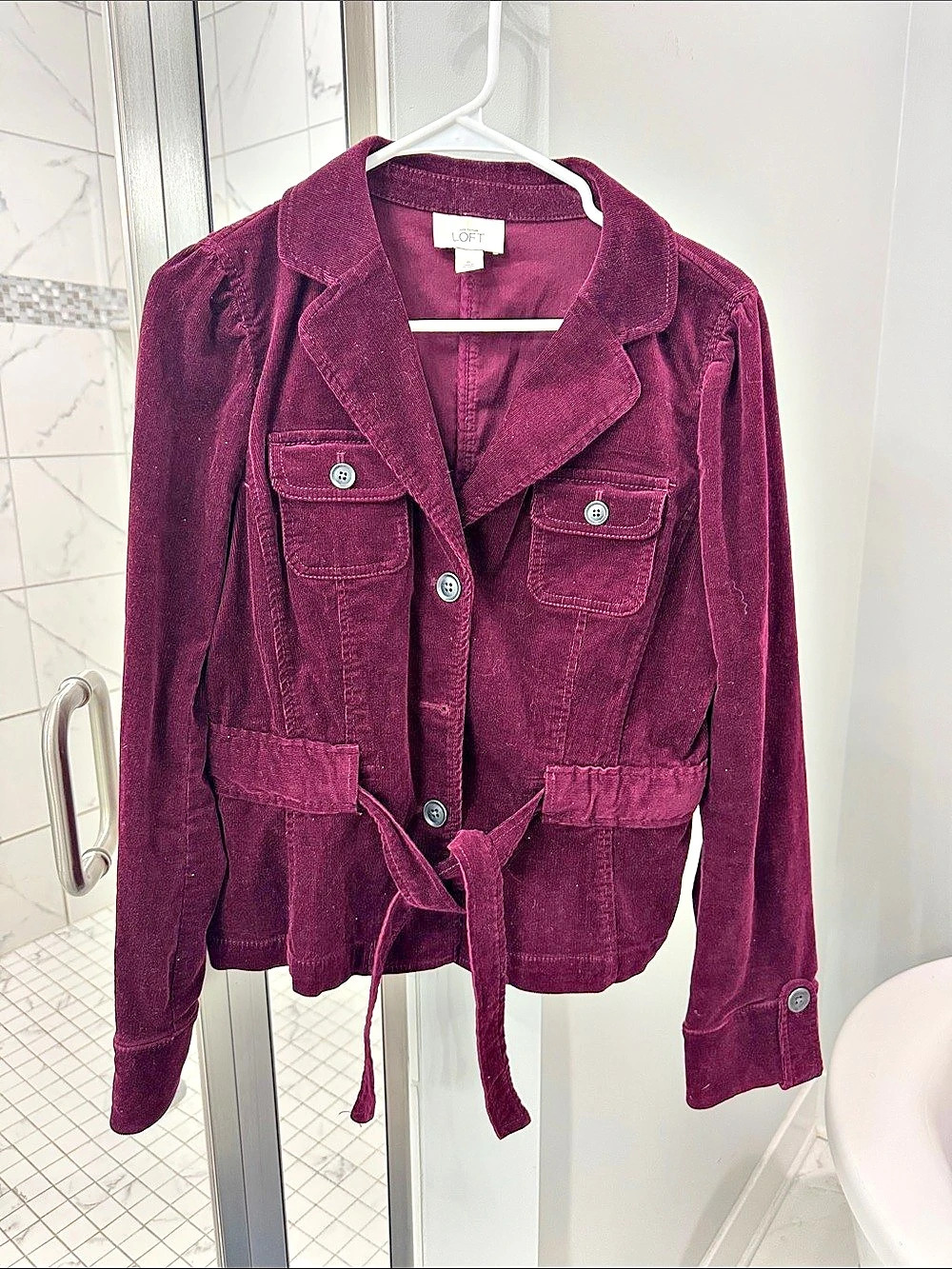 LOFT Corduroy Utility Jacket